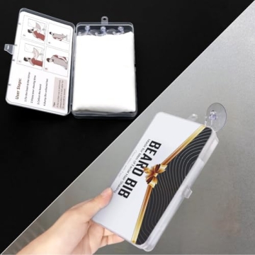 Beard Bib Apron for Men, Grooming Hair Catcher