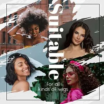 MYKURS Black Wig Caps for Women, Nylon Hair Caps for Wig, 24 Pieces