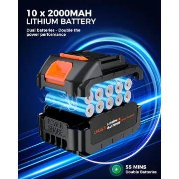 MBNGF Cordless Car Vacuum with 35000PA Suction Power