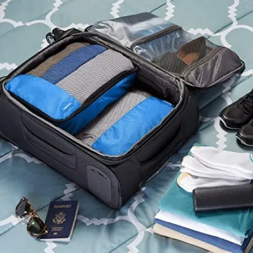 Travel Smart with Amazon Basics Packing Cube Set