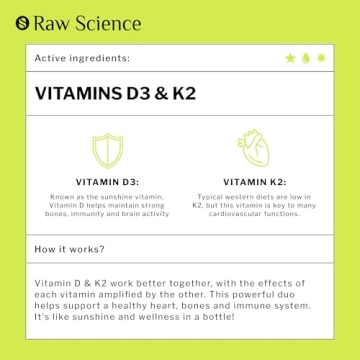 Liquid Vitamin D3 K2 10000 IU & 200 mcg Maximum Absorption