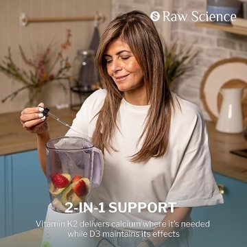 Liquid Vitamin D3 K2 10000 IU & 200 mcg Maximum Absorption