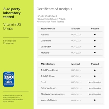 Liquid Vitamin D3 K2 10000 IU & 200 mcg Maximum Absorption