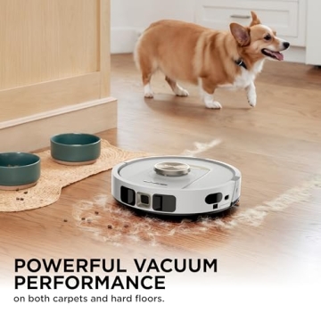Shark Stratos 2-in-1 Robot Vacuum & Mop with 25+ Hands-Free Features & NeverTouch Self-Cleaning Base...