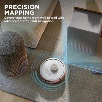 Shark Stratos Robot Vacuum & Mop with NeverTouch Base