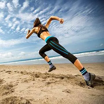 FEIDEER Women's Hiking Walking Socks for Outdoor Fun