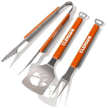 YouTheFan NCAA Spirit Series 3pc BBQ Grilling Set with Bottle Opener