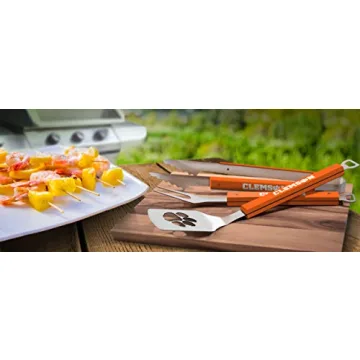 YouTheFan NCAA 3pc BBQ Set with Bottle Opener