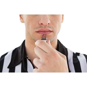 Stainless Steel Coach’s Whistle Set for Sports Events