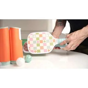 NPW Tabletop Pickleball Set - Fun Indoor Game for All Ages