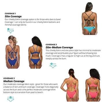 JOLYN Tomcat Bikini Top - High Durability Athletic Swimwear