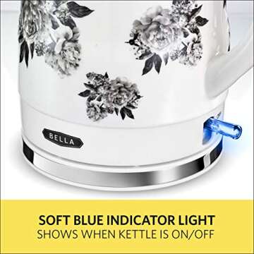 Buy BELLA 1.5L Electric Ceramic Tea Kettle - Fast & Safe