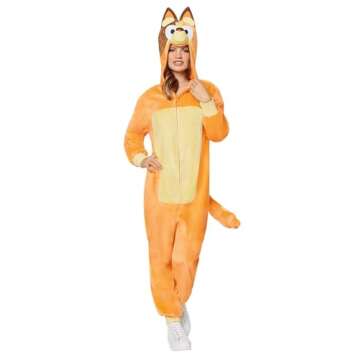 Spirit Halloween Bluey Adult Chilli Jumpsuit Costume | Officially Licensed | Bluey Halloween Costume...
