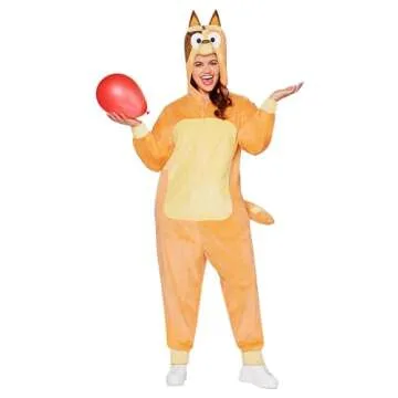 Bluey Adult Chilli Jumpsuit Costume | Spirit Halloween
