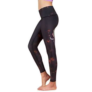 teeki Buffalo Princess Hot Pants Leggings for Women, USA Made Sustainable Eco Luxury Activewear Quic...
