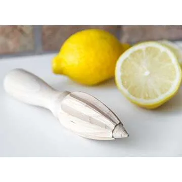 Fox Run Lemon Reamer Juicer Durable Beechwood Squeezer