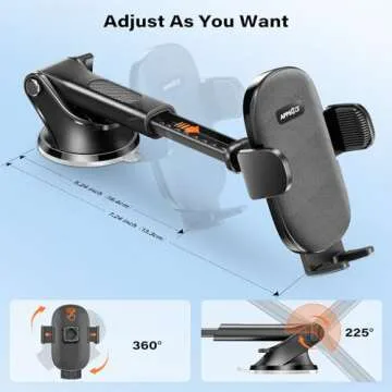 APPS2Car Suction Cup Phone Mount for Safe Driving