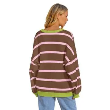 MEROKEETY Women's Long Sleeve Oversized Cardigan Sweaters