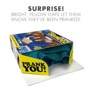 Prank Pack, Blankeez Prank Gift Box, Wrap Your Real Present in a Funny Authentic Prank-O Gag Present Box | Novelty Gifting Box for Pranksters