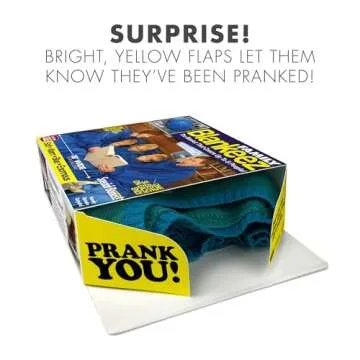 Prank Pack, Blankeez Prank Gift Box, Wrap Your Real Present in a Funny Authentic Prank-O Gag Present Box | Novelty Gifting Box for Pranksters