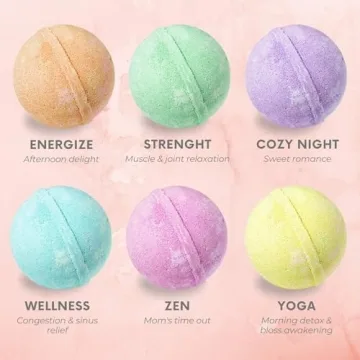 Levitural Bath Bombs - Organic Spa Fizzies for Relaxation