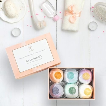 Levitural Bath Bombs - Organic Spa Fizzies for Relaxation