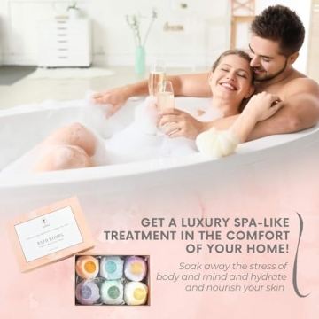 Levitural Bath Bombs - Organic Spa Fizzies for Relaxation