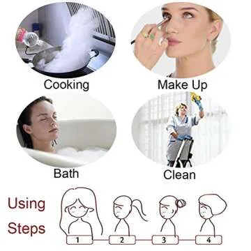 Stylish Waterproof Shower Caps for Women - 3 Pack