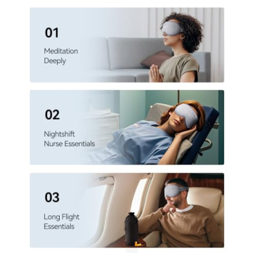 Weighted Eye Sleep Mask - Blackout & Cozy Rest