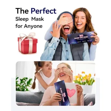 Weighted Eye Sleep Mask - Blackout & Cozy Rest