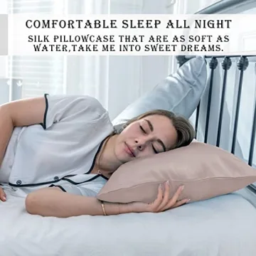 Mulberry Silk Pillowcase Breathable Smooth Cooling Cover