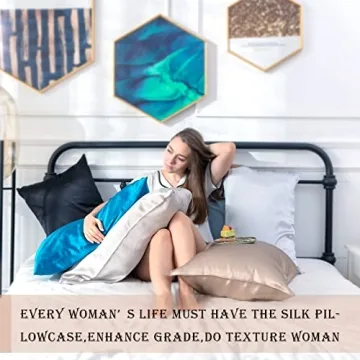 Mulberry Silk Pillowcase Breathable Smooth Cooling Cover