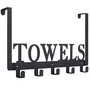 Over The Door Towel Hooks: Space-Saving Rack for Home