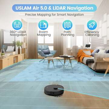 AIRROBO Robot Vacuum and Mop - Smart Cleaning Power