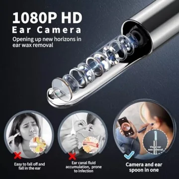 Ear Wax Removal Tool with Camera and Light for All Ages
