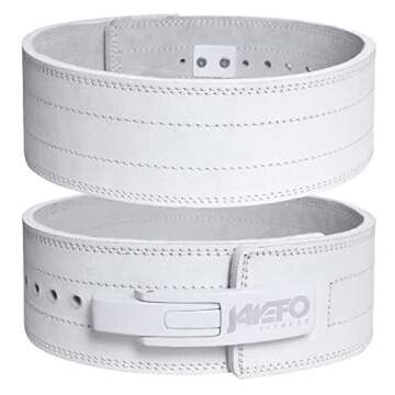 Jayefo Lever Belt (White, M)