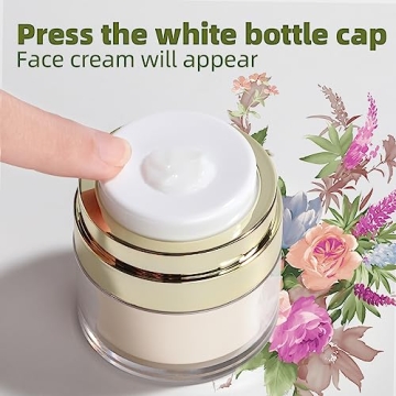 Premium JPNK Airless Pump Cosmetic Containers with Spatula