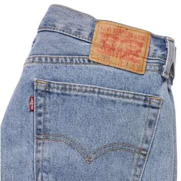 Levi's Men's 505 Regular Fit Jeans (Also Available in Big & Tall), Light Stonewash, 32W x 32L