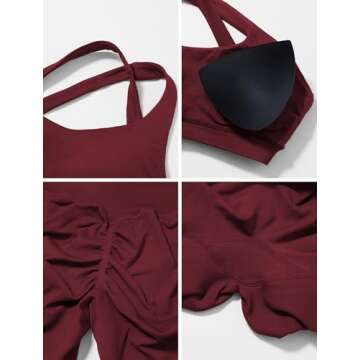 ABOCIW 2 Piece Seamless Women's Workout Set