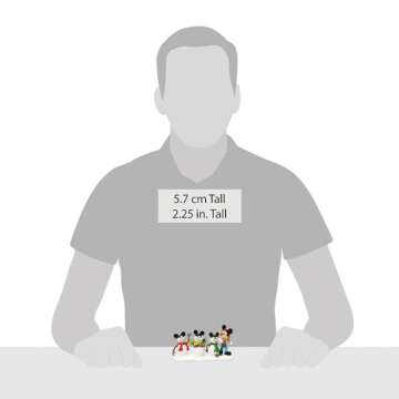 Department 56 Disney Village The Three Mousketeers Accessory Figurine, White, Small