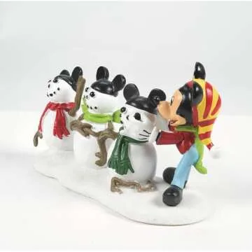 Department 56 Disney Village The Three Mousketeers Accessory Figurine, White, Small