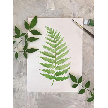 GSS Designs 12x16 Fern Wall Stencil for Home Decor
