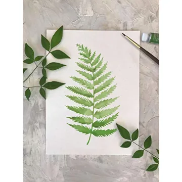 GSS Designs 12x16 Fern Wall Stencil for Home Decor