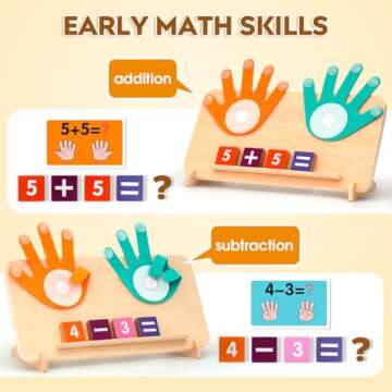 MOTREE Educational Math Toys for Toddlers Age 2-4