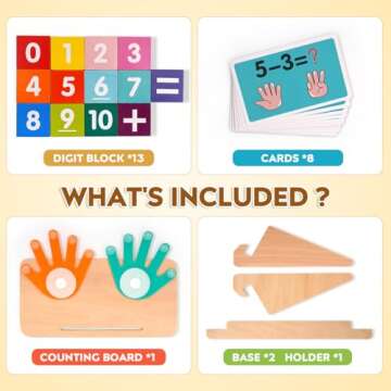 MOTREE Educational Math Toys for Toddlers Age 2-4