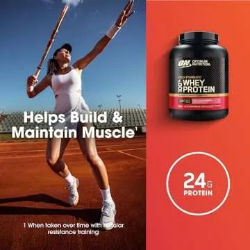 Optimum Nutrition Gold Standard Whey Protein 5lb Strawberry