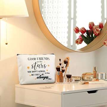 Xuniea Girls Trip Gifts | Friendship Makeup Bags - 6 Pieces