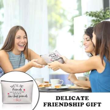 Xuniea Girls Trip Gifts | Friendship Makeup Bags - 6 Pieces