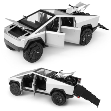 Toy Trucks 1/24 Cybertruck Diecast Cars Cybertruck Metal Toy Cars Cybertruck Model Gifts for Cybertruck Lovers Collection for Kids