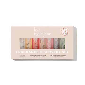 By Rosie Jane Clean Perfume Discovery Set - 7 Scents